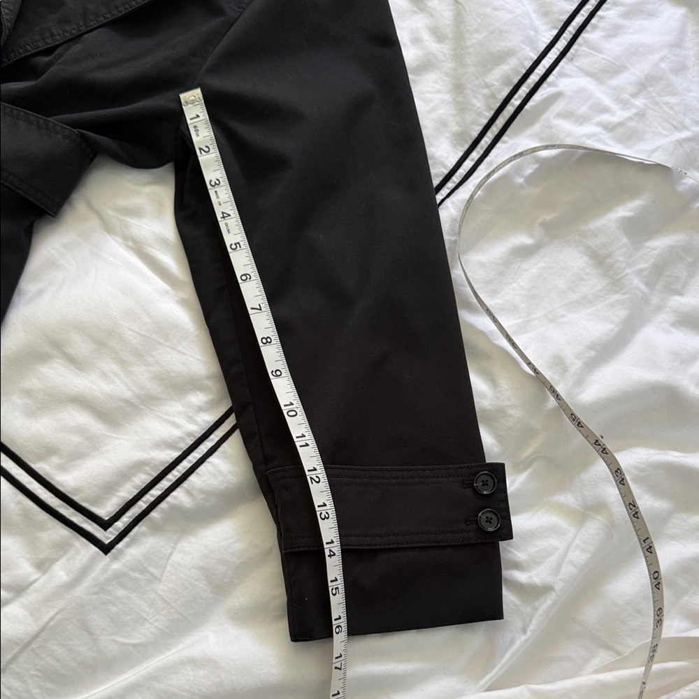Mango Water-Repellent Black Jacket with Branded Label - Picture 11 of 13